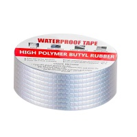 Лента бутиловая гидроизоляционная для труб  50 мм х 5 м× 0.9 мм, самоклеящаяся